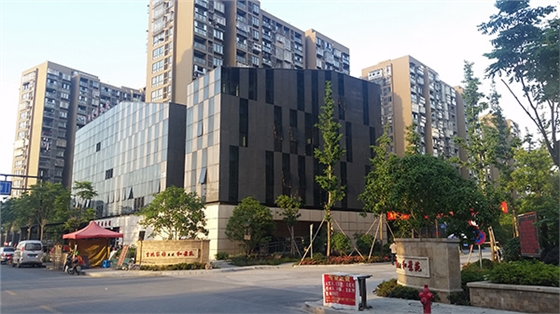新堰案例-杭州吉鴻家園彈性拉毛32000平方