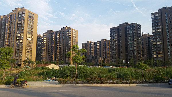 新堰案例-杭州吉鴻家園彈性拉毛32000平方