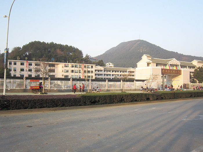 新堰案例-開化北門小學外墻工程